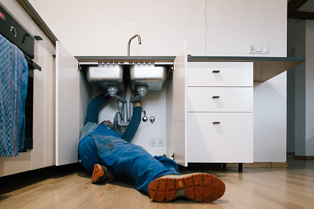 Professional Drain Cleaning technician working in Kirkwood, MO